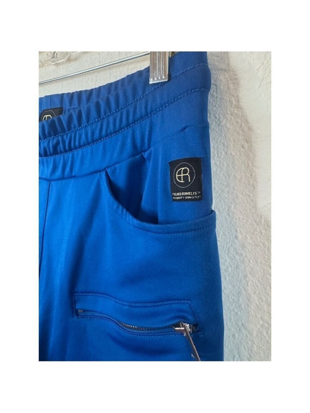 ELIAS RUMELIS Jogger Pants Royal Blue XS - Picture 9 of 11